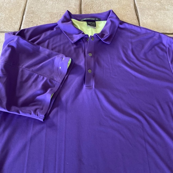 purple golf shirt nike